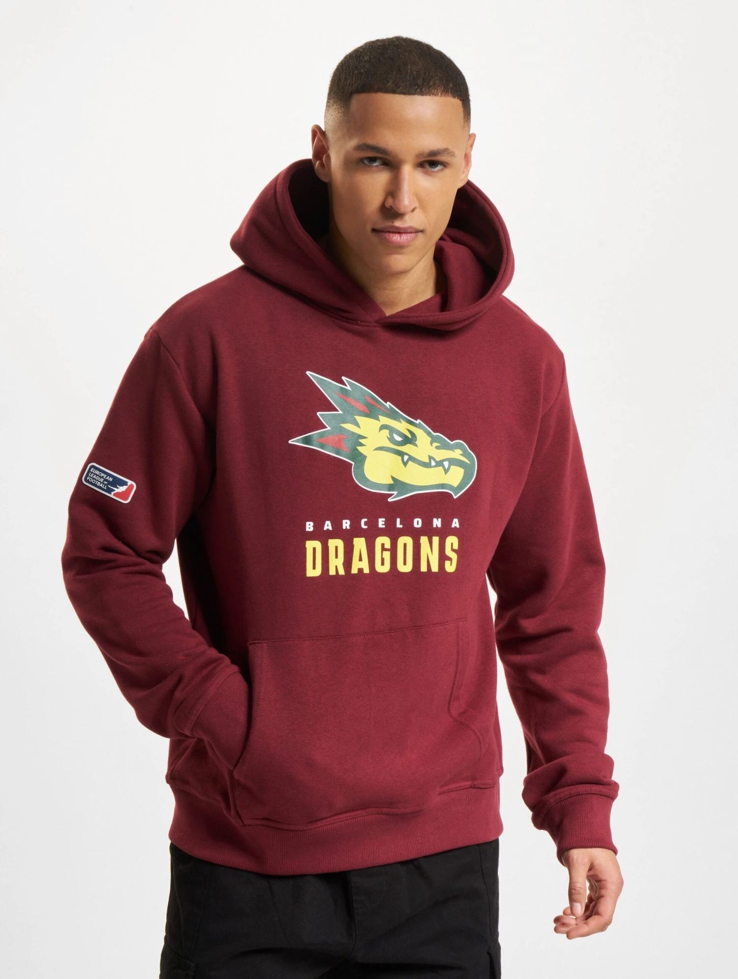 Barcelona Dragons Hoodie 2024 Design 1 4 Barcelona Dragons Hoodie 2024 Design 1 - Image 2