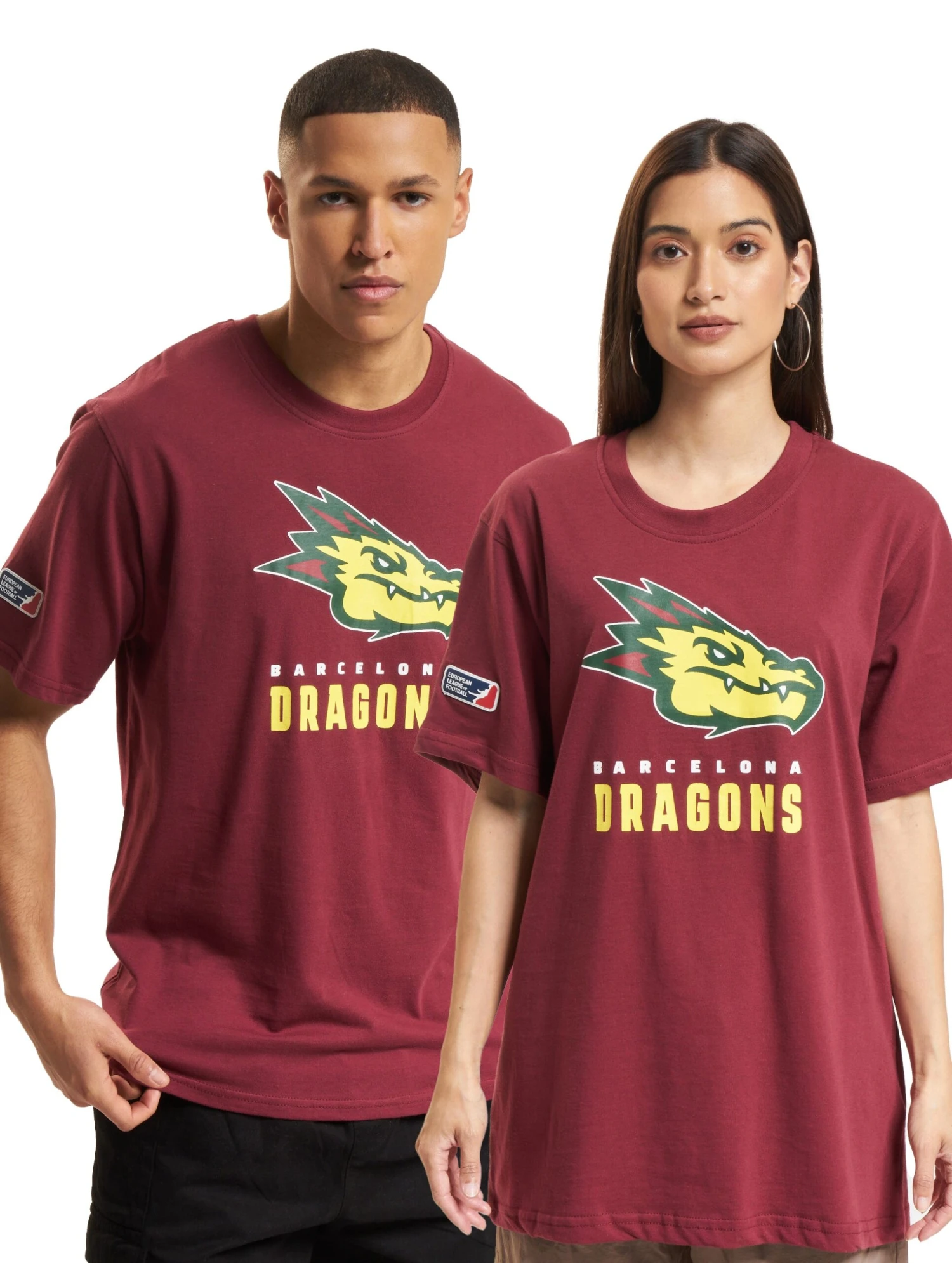 Barcelona Dragons T-Shirt 2024 Design 2 4 Barcelona Dragons T-Shirt 2024 Design 2 - Image 2