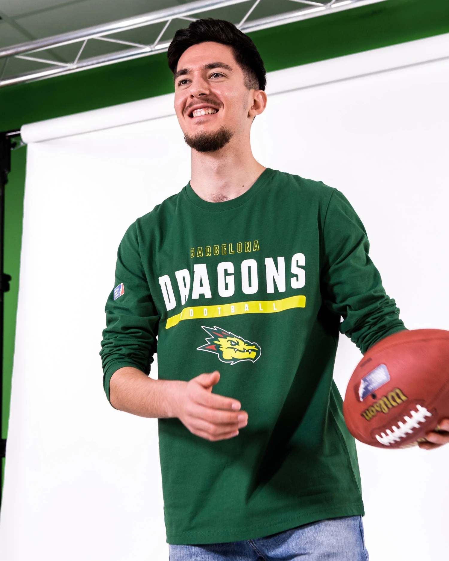 Barcelona Dragons Identity Longsleeve 3 Barcelona Dragons Identity Longsleeve