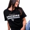 Raiders Tirol Identity T-Shirt 1 Raiders Tirol Identity T-Shirt -Football Gear Shop 1 Merchandise 2023 BalkenFootball Black Detail Eleni RAI T Shirt Women