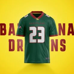 Barcelona Dragons Authentic Game Jersey