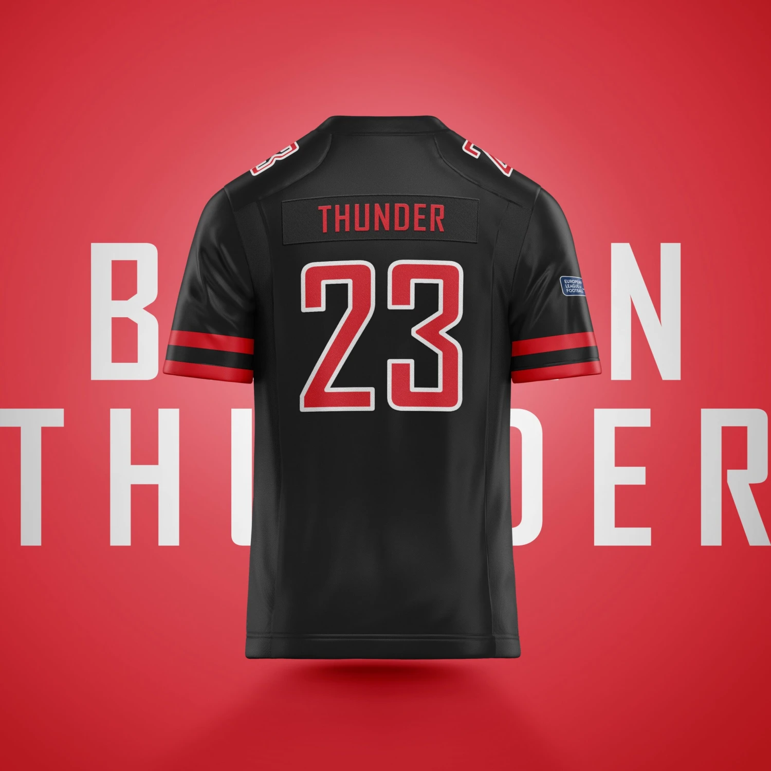 Berlin Thunder Authentic Game Jersey 4 Berlin Thunder Authentic Game Jersey - Image 2