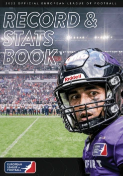 2022 Official European League Of Football Record & Stats E-Book