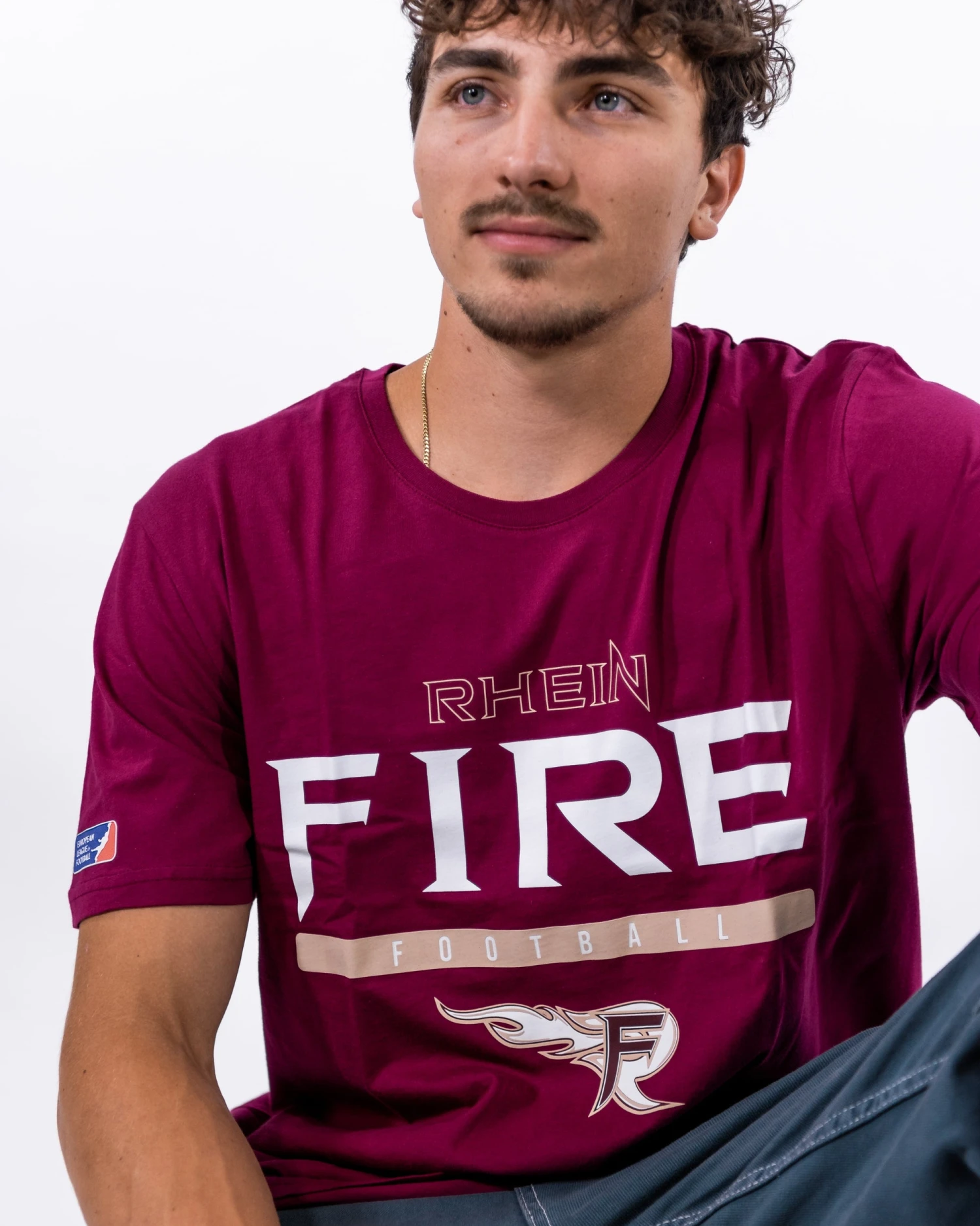 Rhein Fire Identity T-Shirt 5 Rhein Fire Identity T-Shirt - Image 3