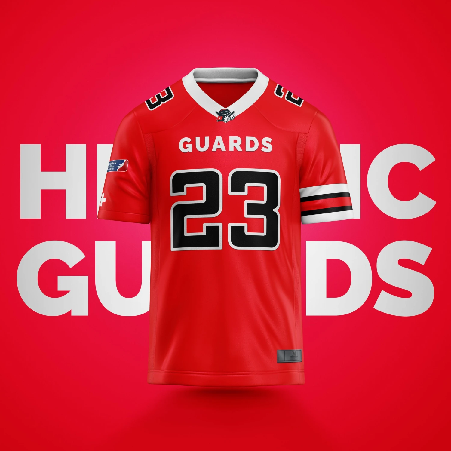 Helvetic Guards Authentic Game Jersey 3 Helvetic Guards Authentic Game Jersey