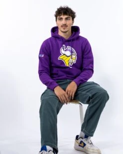 Vienna Vikings Iconic Hoodie -Football Gear Shop Hoodie Iconic Purple VIK 3 min