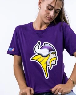 Vienna Vikings Iconic T-Shirt -Football Gear Shop Iconic Purple T Shirt VIK 4 min