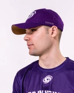 Frankfurt Galaxy Basecap -Football Gear Shop Merchandise 2023 4067817000056 Chris FGY Men OneSize Purple Side Stetson