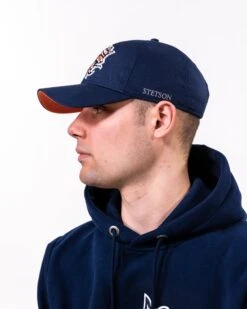 Prague Lions Basecap -Football Gear Shop Merchandise 2023 4067817000100 Blue Chris Men OneSize PRG Side Stetson