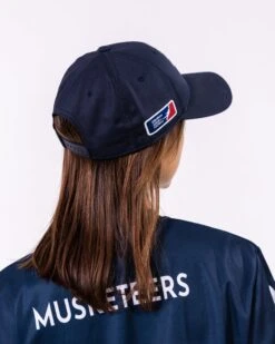 Paris Musketeers Basecap -Football Gear Shop Merchandise 2023 Back 4067817000124 Blue OneSize PAR Sarah Women