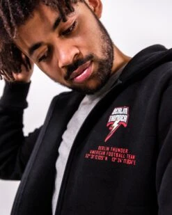 Berlin Thunder Territory Zipper 9 Berlin Thunder Territory Zipper -Football Gear Shop Merchandise 2023 Black BTH Detail Men SizeM Yannik ZipperCoordinates