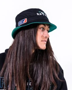 Munich Ravens Bucket Hat -Football Gear Shop Merchandise 2023 Black BucketHat Eleni MUC OneSize Side Women 2