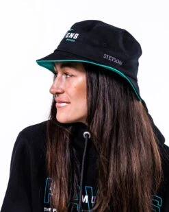 Munich Ravens Bucket Hat -Football Gear Shop Merchandise 2023 Black BucketHat Eleni MUC OneSize Side Women