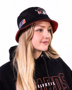 Helvetic Guards Bucket Hat -Football Gear Shop Merchandise 2023 Black BucketHat Fiona HVG OneSize Side Women 2