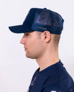 Milano Seamen Trucker -Football Gear Shop Merchandise 2023 Blue Chris Men MIL OneSize Side Stetson 4067817000469