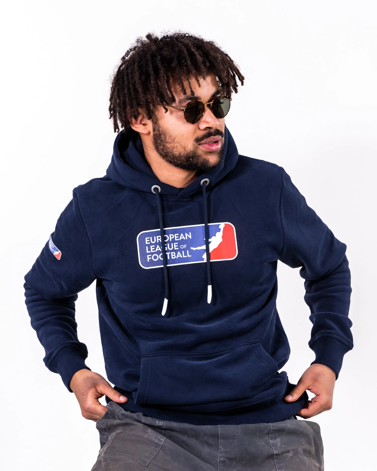 European League Of Football Iconic Hoodie 3 European League Of Football Iconic Hoodie