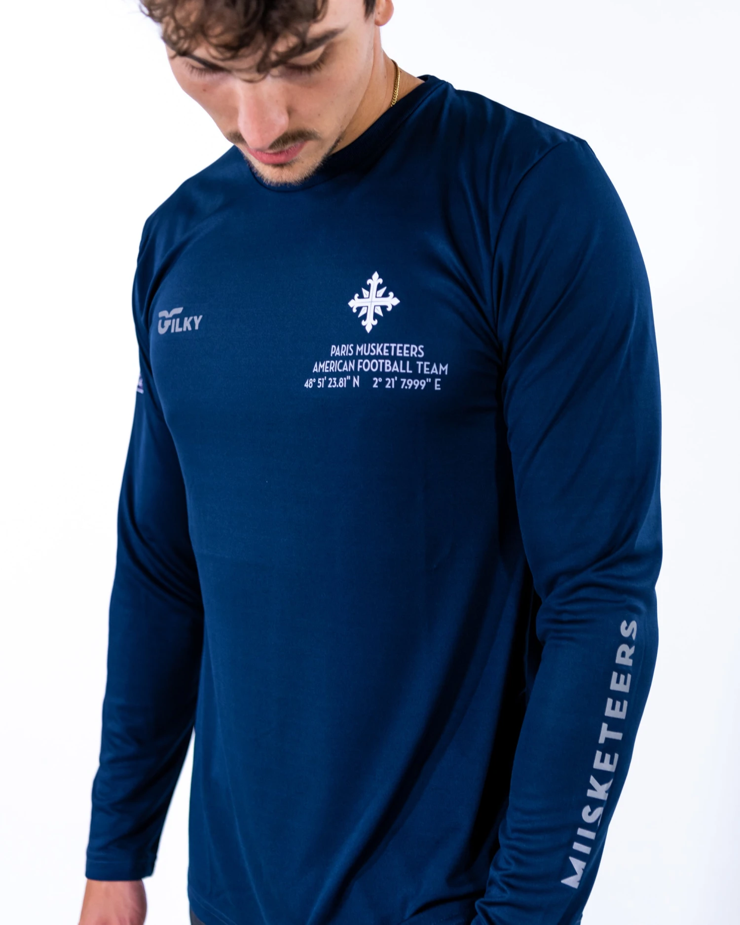 Paris Musketeers On-Field Performance Longsleeve 3 Paris Musketeers On-Field Performance Longsleeve