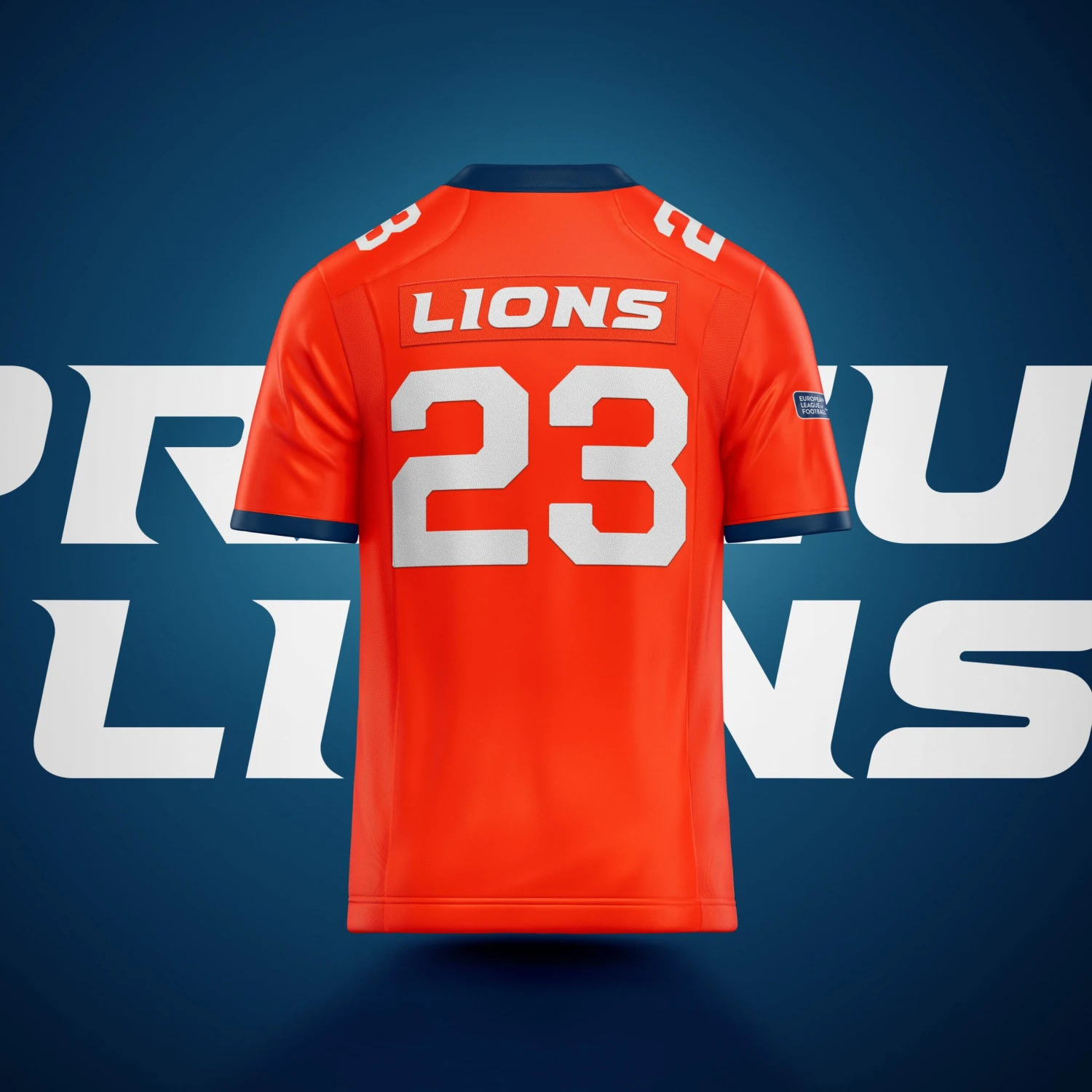 Prague Lions Authentic Game Jersey 4 Prague Lions Authentic Game Jersey - Image 2