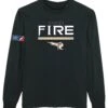 Rhein Fire Identity Longsleeve -Football Gear Shop RF L BLACK M4