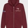 Rhein Fire Territory Zipper -Football Gear Shop RF Z BURGUNDY M6