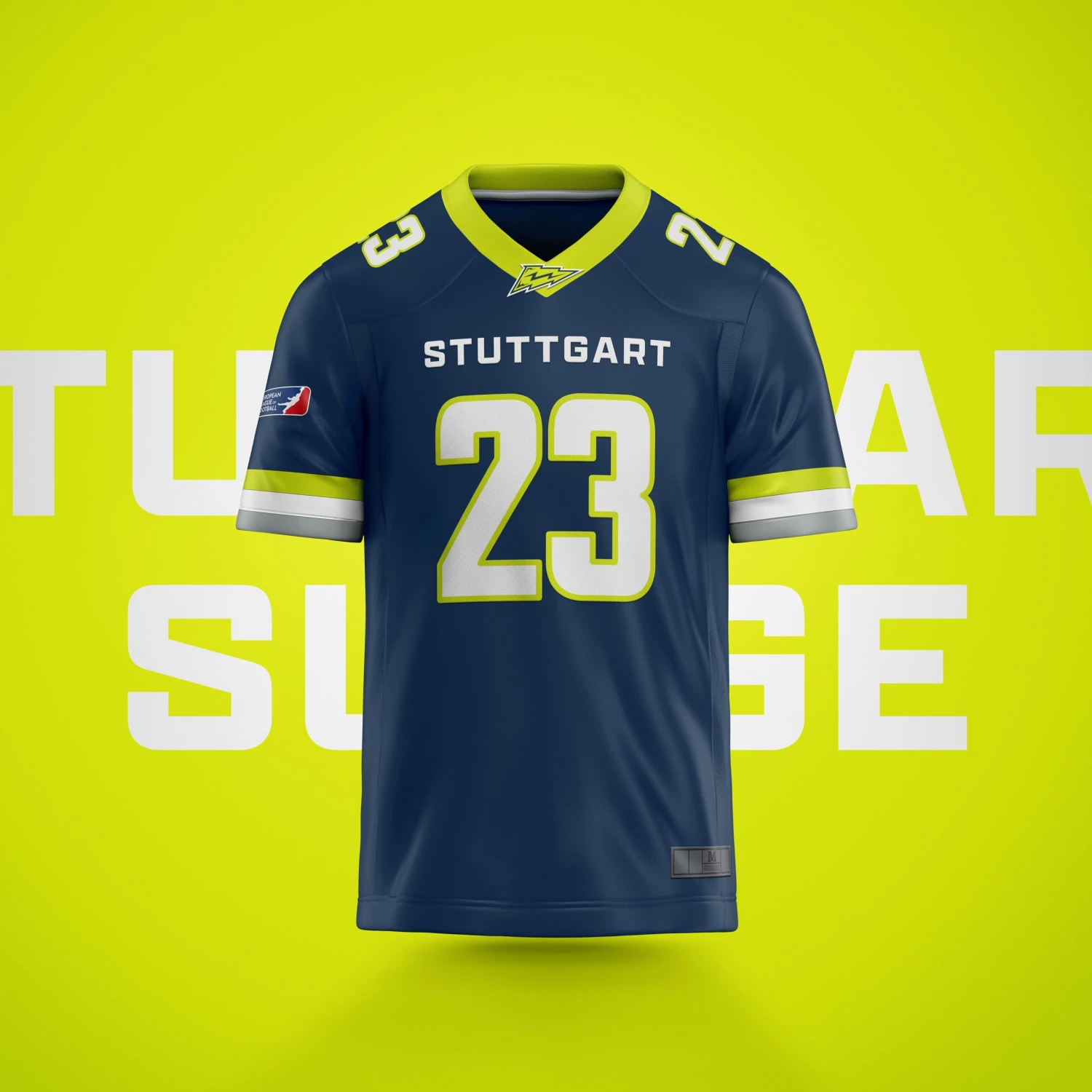 Stuttgart Surge Authentic Game Jersey 3 Stuttgart Surge Authentic Game Jersey