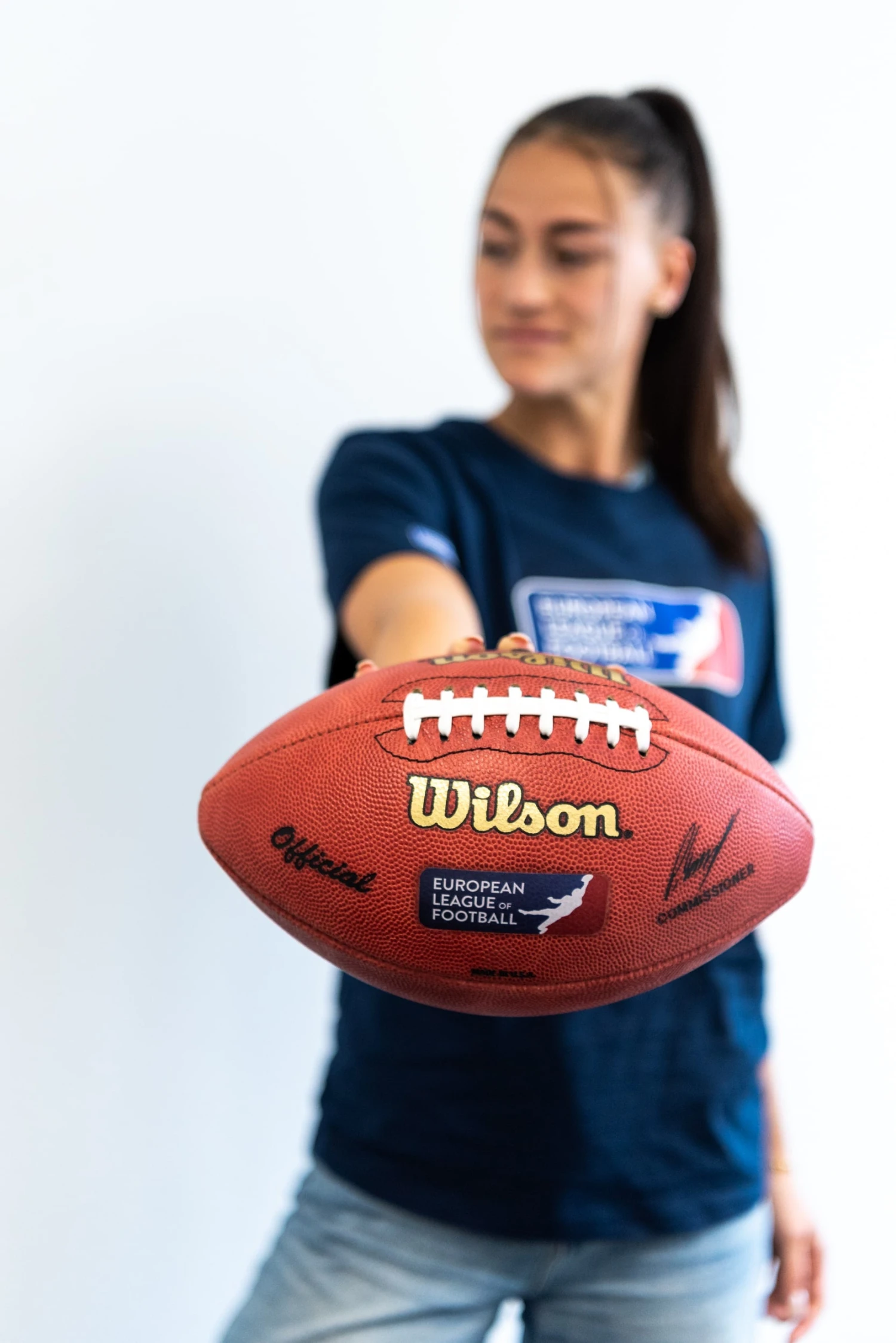 European League Of Football Wilson Game Ball 5 European League Of Football Wilson Game Ball - Image 3